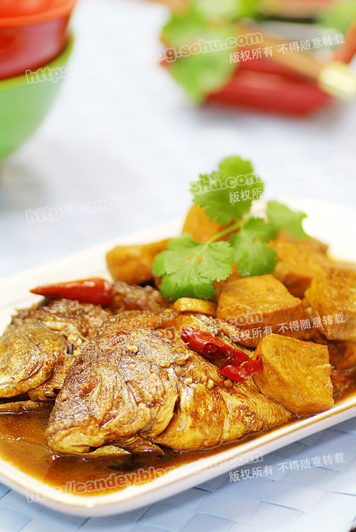 黑鯛魚燜豆腐的做法(圖解)-