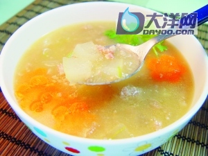 冬瓜肉末羹的做法（圖文）-