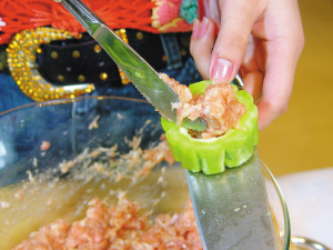 客家釀苦瓜的做法(圖解)-