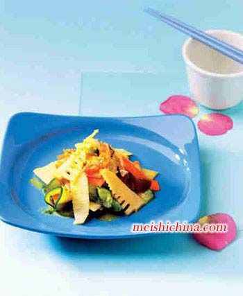 消腫還潤肺——五彩小炒