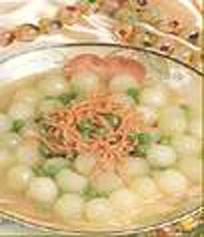 鮮貝冬瓜球-久久菜譜網